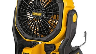 DEWALT 20V MAX Cordless Fan for Jobsite, 11-Inch, Tool...