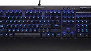 CORSAIR K70 LUX Mechanical Gaming Keyboard - Backlit Blue...
