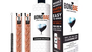 BONG BAE Bong Cleaner Kit - Soft Flexible Brush, Cleaning...