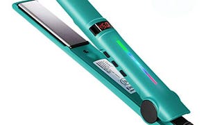 Entil Hair Straightener Flat Iron with 1 Inch Ionic Ceramic...
