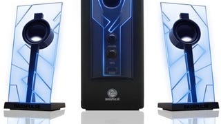 GOgroove BassPULSE 2.1 Computer Speakers with Blue LED...