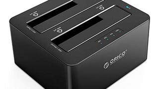 ORICO Dual Bay 2.5" 3.5" USB 3.0 to SATA Hard Drive Docking...