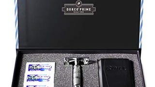 Dorco Prime Starter Set: Double Edge Safety Butterfly Shaver...