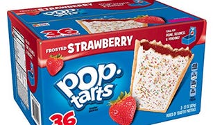 Pop-Tarts Breakfast Toaster Pastries, Frosted Strawberry...