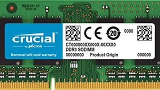 Crucial RAM 8GB DDR3 1600 MHz CL11 Memory for Mac...
