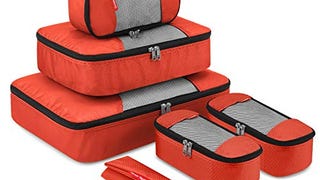 Gonex 6 Set Travel Packing Cubes, Luggage Packing Organizer...
