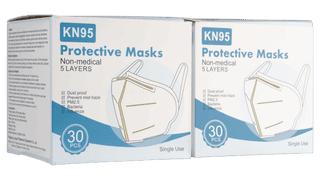 60-Pack: KN-95 5-Layer Masks (Individually Wrapped)