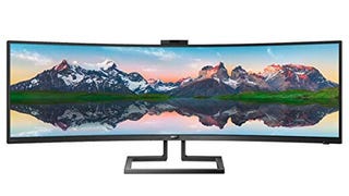 Philips Brilliance 499P9H 49" SuperWide Curved Monitor,...