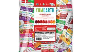 YumEarth Organic Pops Variety Pack, 300+ Fruit Flavored...