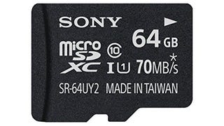 Sony 64GB Micro SDXC Class 10 UHS-1 Memory Card (SR64UY2A/...