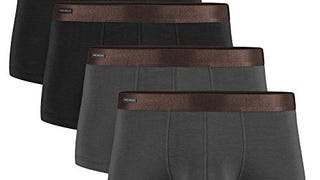 DAVID ARCHY Men's Underwear Bamboo Rayon Breathable Trunks...