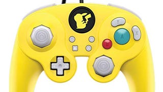 PDP Gaming Pokemon Pikachu GameCube Wired Fight Pad Pro...