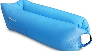 Vansky Inflatable Lounger Hangout Sofa Chair, Hammock Portable...