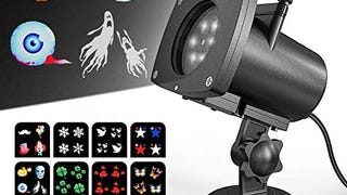 Projector Lights, Oxyled LED Party Projection Lamp, Waterproof...