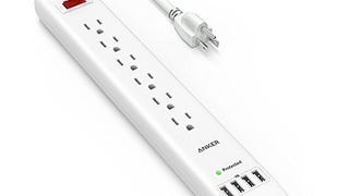 Anker PowerPort Power Strip, 12 Outlets & 3 USB Ports, Surge...