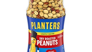 PLANTERS Lightly Salted Dry Roasted Peanuts, 16 oz. Resealable...