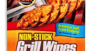 Grate Chef Non-Stick Disposable Grill Wipes, 6