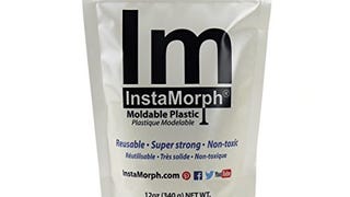InstaMorph 12oz Moldable Plastic Reusable Thermoplastic...
