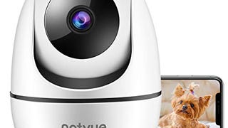 NETVUE Indoor Camera, 1080P FHD 2.4GHz WiFi Pet Camera,...