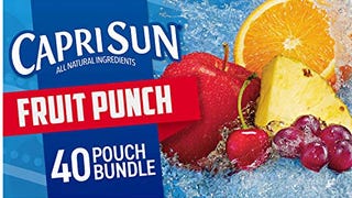 Capri Sun Fruit Punch Ready-to-Drink Juice (40 Pouches,...