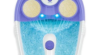 Conair Waterfall Pedicure Foot Spa Bath with Blue LED Lights,...