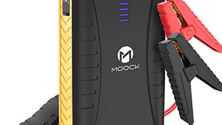 MOOCK 800A Peak Car Jump Starter with USB Quick Charge...