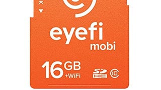 Eyefi Mobi 16GB Class 10 Wi-Fi SDHC Card with 90-day Eyefi...