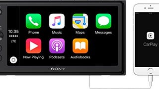 Sony XAV-AX100 6.4" Car Play/Android Auto Media Receiver...