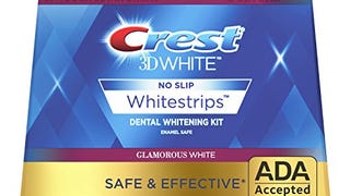 Crest 3D White Luxe Whitestrip Teeth Whitening Kit, Glamorous...