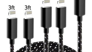 Zojoro KC-018 CJ Phone Cable 5Pack 3FT 6FT 10FT Extra Long...