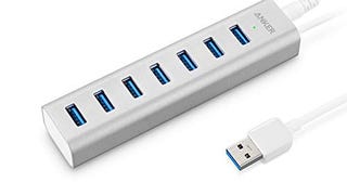 Anker Unibody USB 3.0 7-Port Aluminum Hub with Built-in...