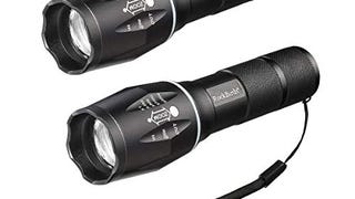 2 Pack Flashlights - ROCKBIRDS 5 Modes LED Torch Flashlight...
