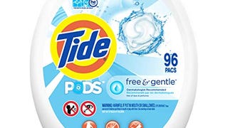 Tide PODS Free and Gentle, Laundry Detergent Soap PODS,...