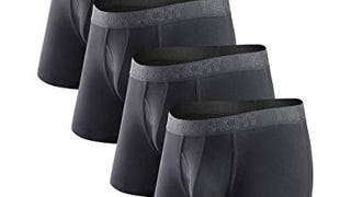DAVID ARCHY Men's Underwear Breathable Boxer Briefs Bamboo...