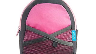 Munchkin Brica by-My-Side Safety Harness Backpack, Pink/...