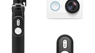 YI Action Camera with Selfie Stick & Bluetooth Remote (US...