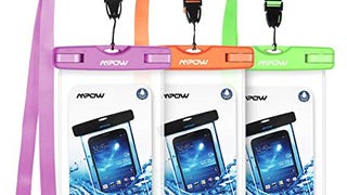 Mpow Universal Waterproof Case, 3 Pack Waterproof Phone...