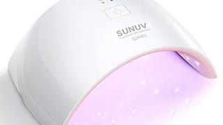 UV LED Nail Lamp, SUNUV Gel UV Light Nail Dryer for Gel...