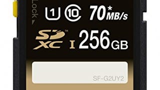 Sony 256GB Class 10 UHS-1 SDXC up to 70MB/s Memory Card...
