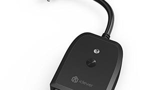 iClever Outdoor Smart Plug IC-BS06 Wi-Fi Smart Switch, Wireless...