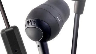 JVC HAFR37B Marshmallow Earbuds with Mic, Black