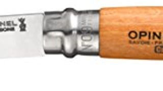 Opinel No.09 Carbon Steel Folding Pocket Knife with Beechwood...
