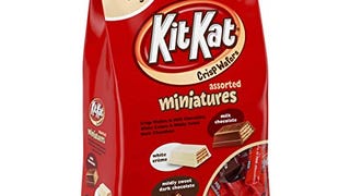 Kit Kat Chocolate Bars Miniatures, 36oz (White, Milk and...