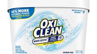 OxiClean White Revive Laundry Whitener + Stain Remover...