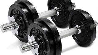 Yes4All Adjustable Dumbbells, 40.00 Pounds