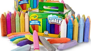 Crayola Washable Sidewalk Chalk Set, Outdoor Toy, Gift...