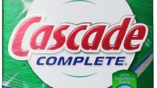 Cascade Complete, Powder Dishwasher Detergent, Fresh Scent...