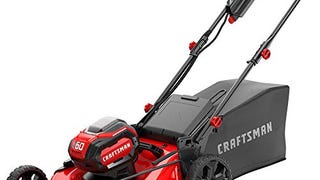 CRAFTSMAN V60* 3-in-1 Cordless Lawn Mower, 21-Inch (CMCMW260P1)...