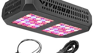 VIVOSUN 300W LED Grow Light Full Spectrum with Double Switch...