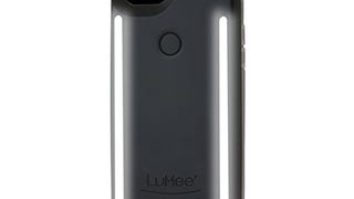 LuMee Duo Phone Case, Black Matte | Front & Back LED Lighting,...